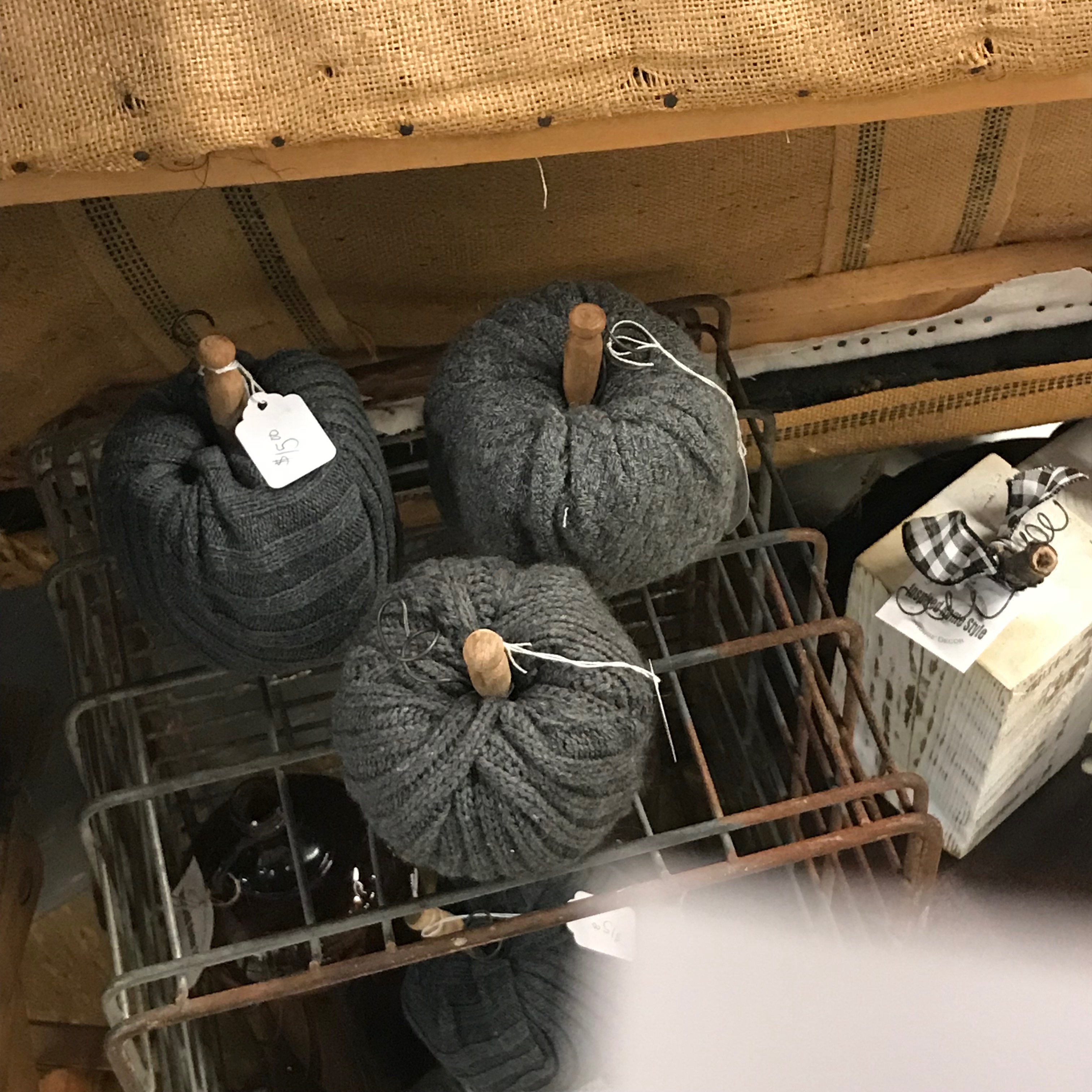 up-cycle old sweaters into fall pumpkins